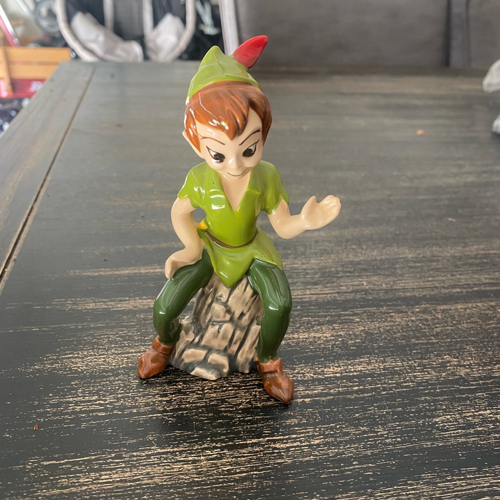 Vintage Peter Pan Walt Disney Figurine from Disney Japan